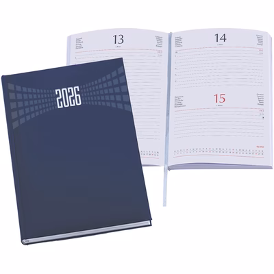 Immagine di Agenda Matra giornaliera f.to 15x21 blu