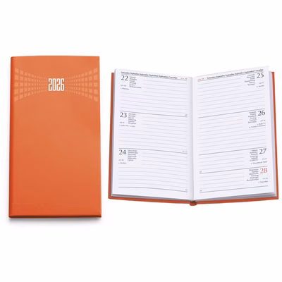 Immagine di Agenda Matra tasc settimanale 8x14 arancione 100+
