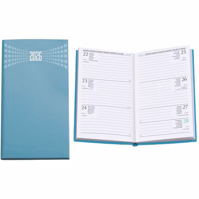 Immagine di Agenda Matra tasc settimanale 8x14 verde acqua 100+