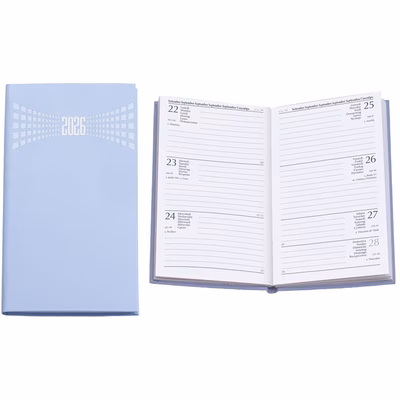 Immagine di Agenda Matra tasc settimanale 8x14 celeste 100+