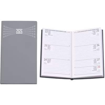 Immagine di Agenda Matra tasc settimanale 8x14 grigio 100+