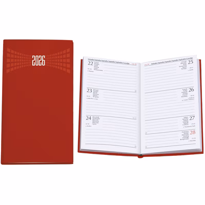 Immagine di Agenda Matra tasc settimanale 8x14 rosso