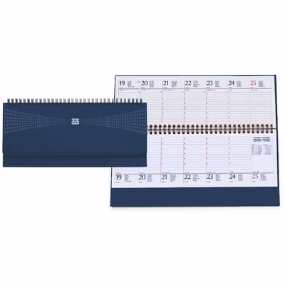 Immagine di Planning Matra con spirale 30x15 blu