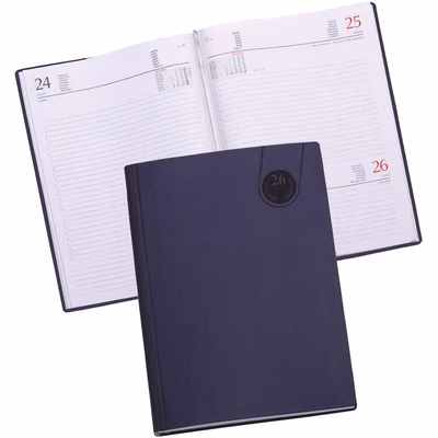Immagine di Agenda Tavecchi giornaliera 15x21 blu 20+