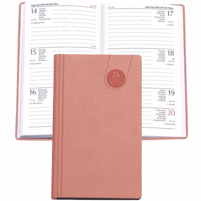 Immagine di Agenda Tavecchi settimanale 8x14 cipria 100+