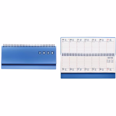 Immagine di Planning spiralato in PPL settimanale 30x15 sky 20+