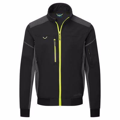 Immagine di Giacca Softshell bomber PORTWEST EV464 colore nero taglia L
