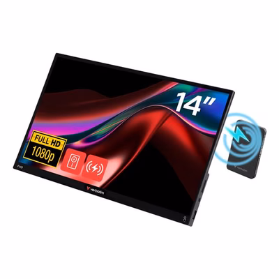 Immagine di Monitor portatile touch wireless