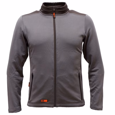 Immagine di Micropile full zip ELICA SAFETY VANCOUVER colore grigio/nero taglia L