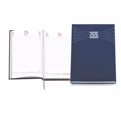 Immagine di Agenda giornaliera s/d separati f.to15x21 blu