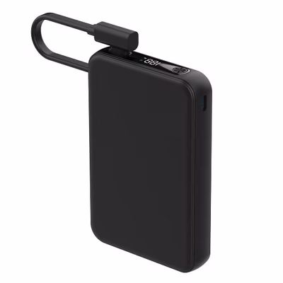 Immagine di Power bank CELLY PBCABLE10000SL - 20W Powerbank 10000 mAh with cabl PBCABLE10000SL