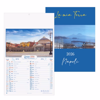 Immagine di Calendario muro 31x53 Napoli 100+