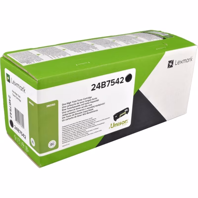 Immagine di Toner Laser LEXMARK 24B7542 nero 31000 copie