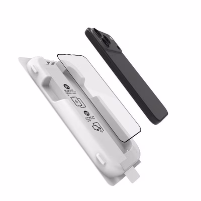Immagine di Proteggi schermo full glass vetro temperato CELLY GLASSKIT - Self-aligning Applicator with Protectiv