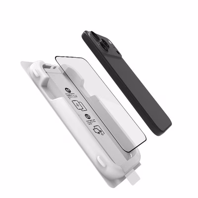 Immagine di Proteggi schermo full glass vetro temperato CELLY GLASSKIT - Self-aligning Applicator with Protectiv