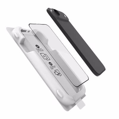 Immagine di Proteggi schermo full glass vetro temperato CELLY GLASSKIT - Self-aligning Applicator with Protectiv