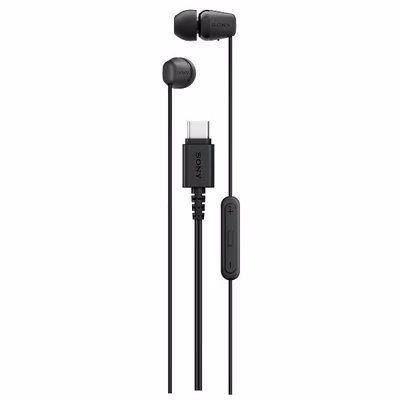 Immagine di Auricolari con filo Nero SONY IER-EX15C IEREX15CL.CE7