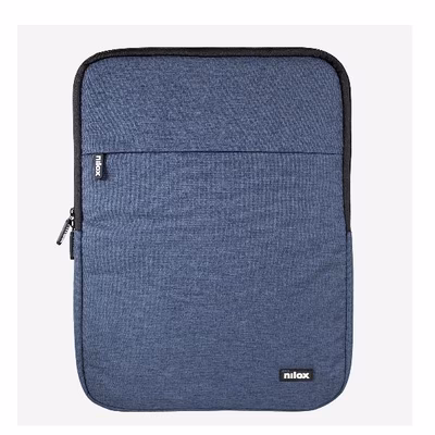 Immagine di Notebook da 13.3 poliestere Azzurro NILOX NILOX TECH - Sleeve Notebook imbottita 13.3" NXSL13BL