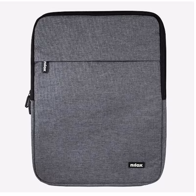 Immagine di Notebook da 13.3 poliestere Grigio NILOX NILOX TECH - Sleeve Notebook imbottita 13.3" NXSL13GY
