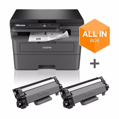 Immagine di Multifunzione laser B-N a4 BROTHER BROTHER HW 2 DCPL2627DWXL