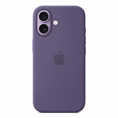 Immagine di Cover MagSafe in silicone colore viola nebbia per iPhone 17