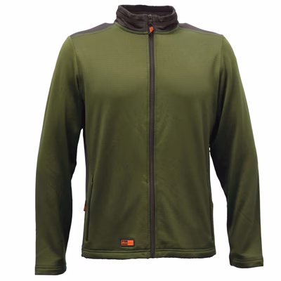 Immagine di Micropile full zip ELICA SAFETY VANCOUVER colore verde taglia L