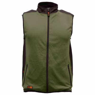 Immagine di Gilet in micropile ELICA SAFETY VANCOUVER colore verde taglia XXL