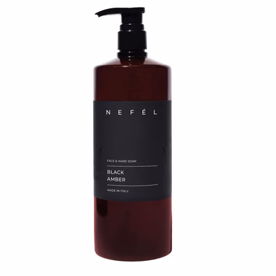 Immagine di Sapone mani e viso NEFÉL Black Amber 1 litro