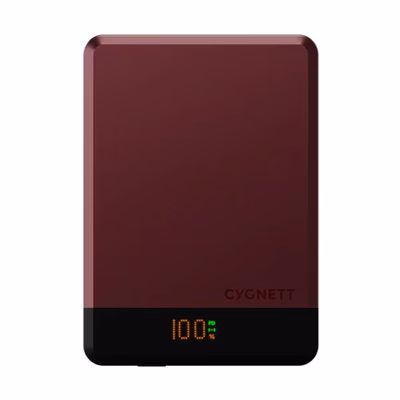 Immagine di Power bank CYGNETT MagSlim 5k Power Bank - Cherry Rose CY5644PBCHE