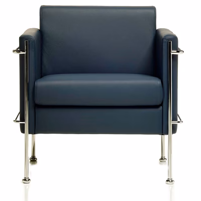 Immagine di Poltrona in ecopelle DIEMME JAZZ colore blu