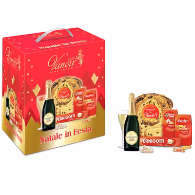Immagine di Scatola Natale in Festa Panettone - 5pz