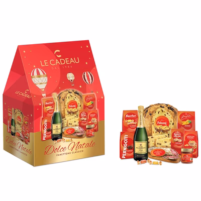 Immagine di Scatola a cuspide Dolce Natale Panettone - 9pz