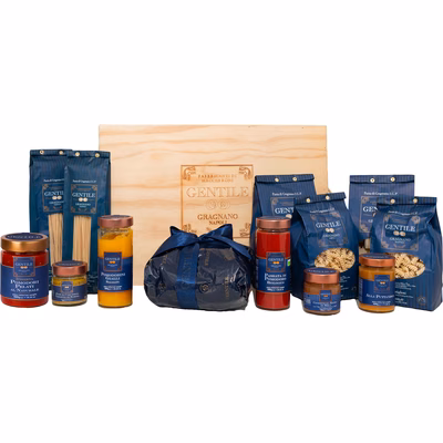 Immagine di Scatola in legno con manico Sorrento - 14pz