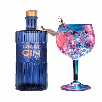 Immagine di Lolli Gin London Dry 500ml in tubo di latta