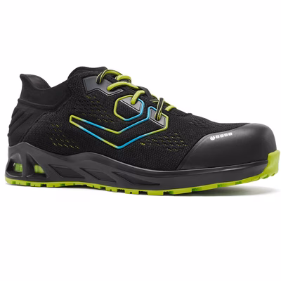 Immagine di Calzatura bassa BASE K-SKIP S3S ESD HRO SC FO SR nero/verde taglia 46