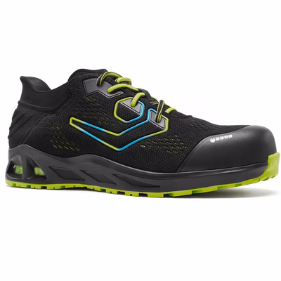 Immagine di Calzatura bassa BASE K-SKIP S3S ESD HRO SC FO SR nero/verde taglia 47