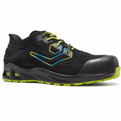 Immagine di Calzatura bassa BASE K-SKIP S3S ESD HRO SC FO SR nero/verde taglia 48