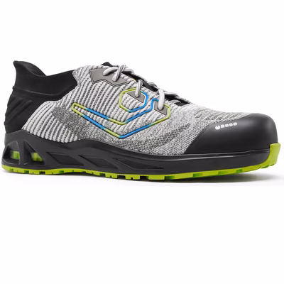 Immagine di Calzatura bassa BASE K-SUPER S1PS ESD HRO SC FO SR nero/grigio taglia 44