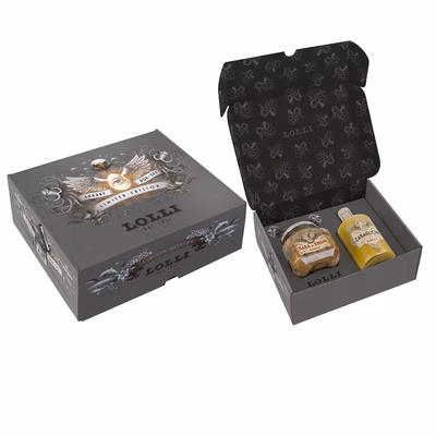 Immagine di Lolli Luxury Box Set Liquore Zabaglione + Babà al rum - 2pz