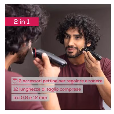 Immagine di Regolabarba batteria ricaricabile Nero BEURER MN4X