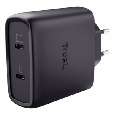 Immagine di Maxo 65w 2p USB-C gan charger blk