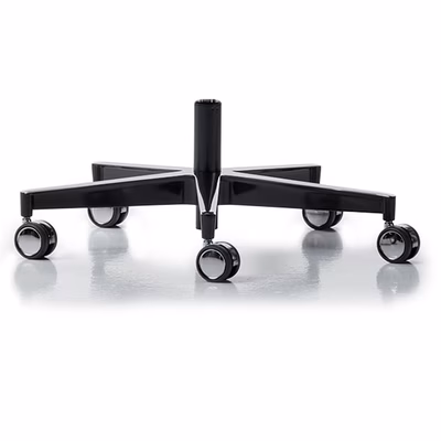 Immagine di Supplemento ruote gommate Ø65 cromate