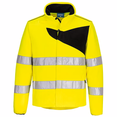 Immagine di Pw2 pile hi-vis PORTWEST PW274 colore Yellow/Black taglia XL