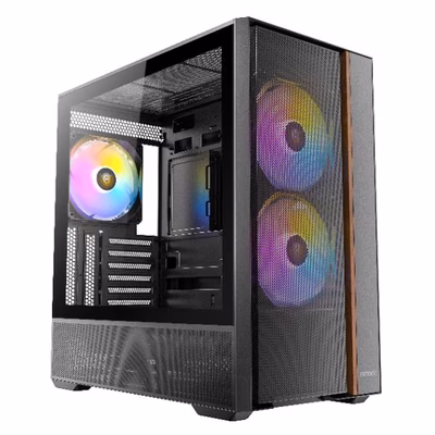 Immagine di Cabinet midi-tower Nero ANTEC FLUXREAR
