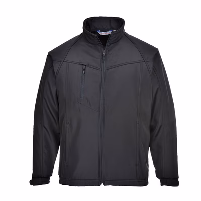Immagine di Giacca softshell oregon da uomo (3l) PORTWEST TK40 colore nero taglia L