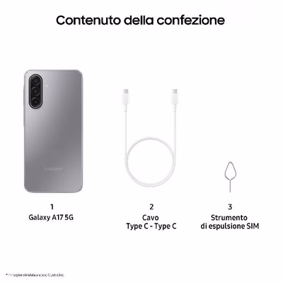 Immagine di Smartphone 256GB SAMSUNG SM-A176BZADEUE