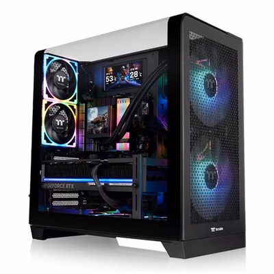 Immagine di Cabinet midi-tower Nero THERMALTAKE CA11F00M1WN00