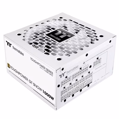 Immagine di Alimentatore per PC 1.000 w THERMALTAKE Toughpower GT Snow PSTPT1000FNFAGW