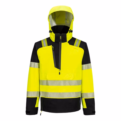 Immagine di Giacca impermeabile pw3 hi-vis 3l PORTWEST T161 colore Yellow/Black taglia M