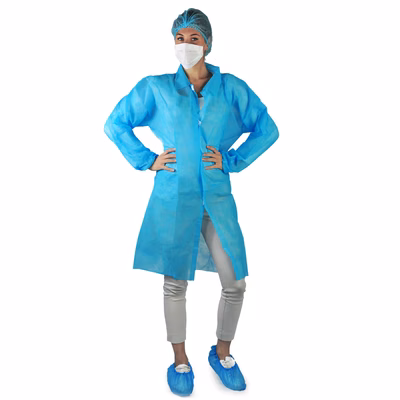 Immagine di Kit visitatore monouso BERICAH colore azzurro